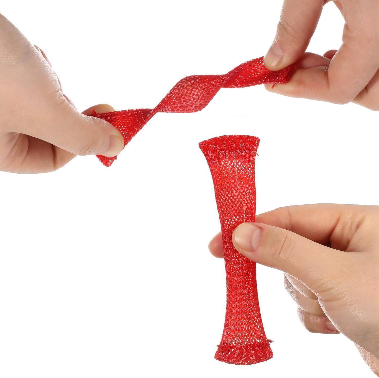 Mesh and marble fidget toys in multiple colors