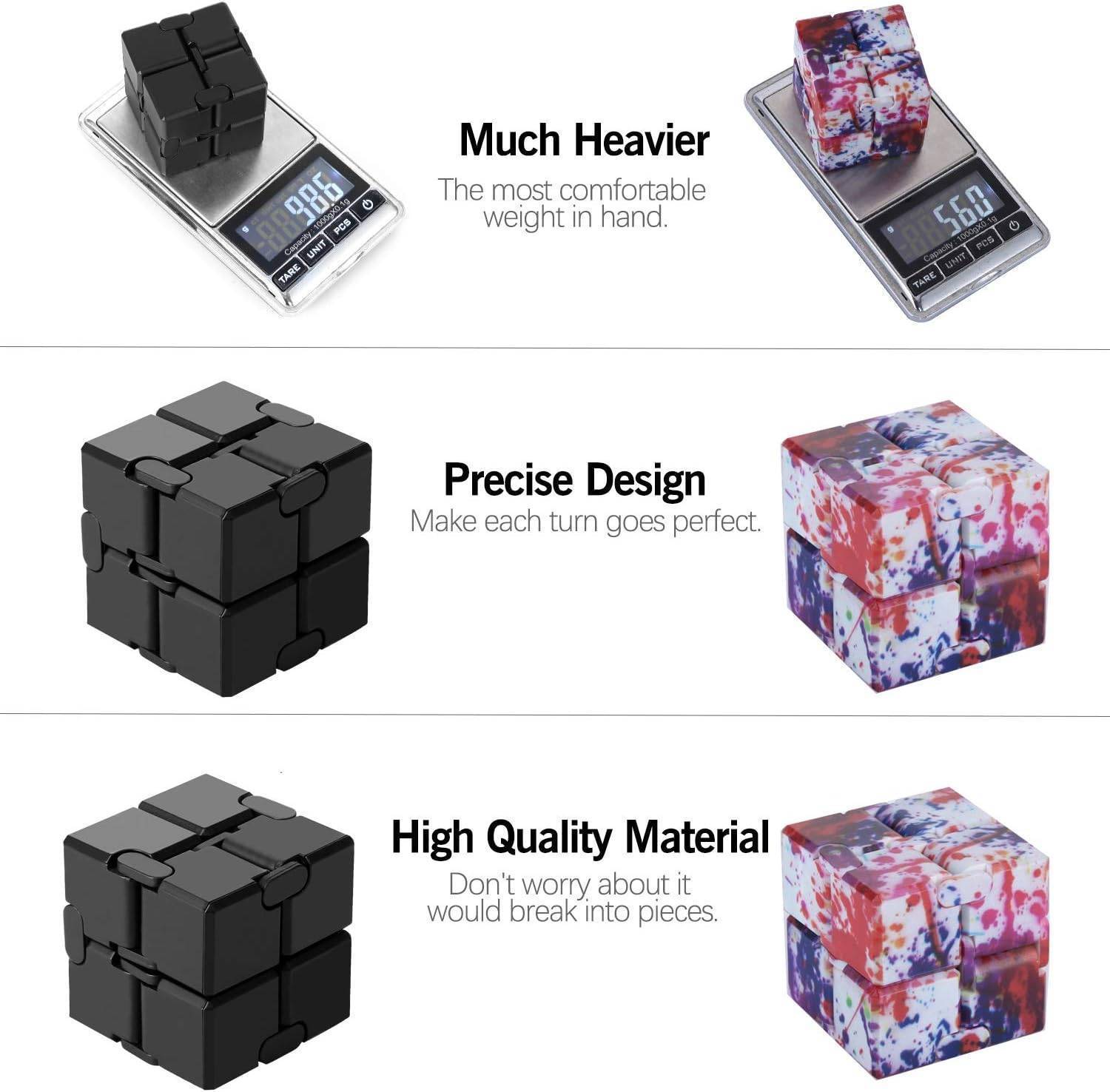 Infinity Cube being used one-handed