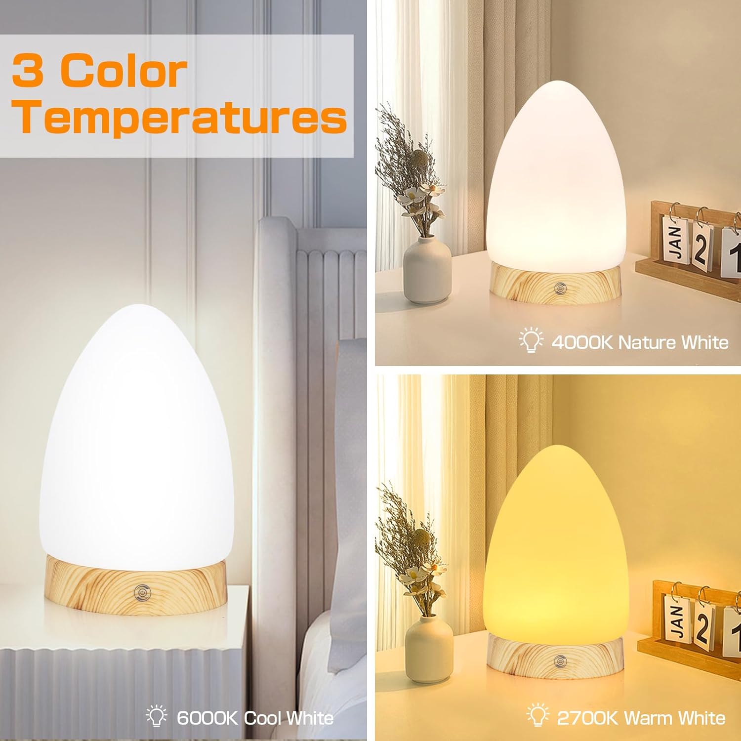 Light Therapy Lamp on a desk, showing the bright adjustable light and remote